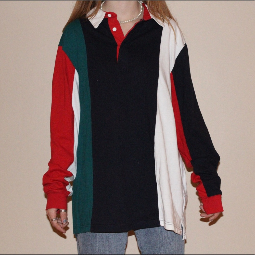 URBAN OUTFITTERS multicolor long sleeve with buttons